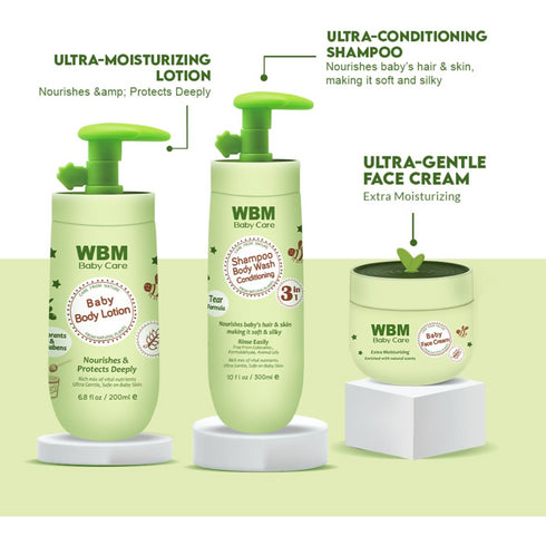 Skin Care Trio | WBM BABY CARE